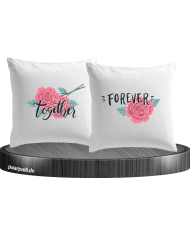 Together Forever Kissenbezüge Set