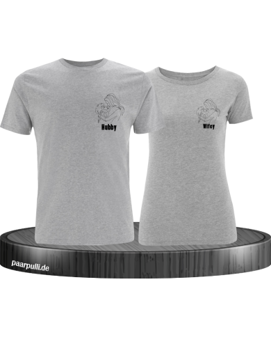Hubby and Wifey T-Shirt Hubby and Wifey T-Shirt