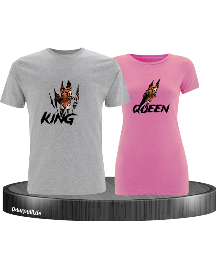 Tiger Kind and Queen T-Shirt