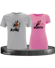 Tiger Kind and Queen T-Shirt