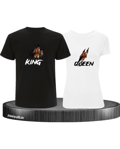 Tiger Kind and Queen T-Shirt Tiger Kind and Queen T-Shirt