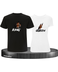 Tiger Kind and Queen T-Shirt
