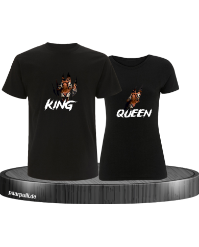 Tiger Kind and Queen T-Shirt Tiger Kind and Queen T-Shirt