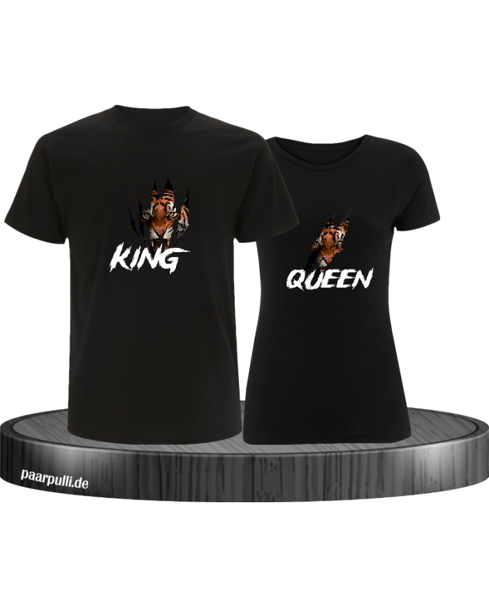Tiger Kind and Queen T-Shirt