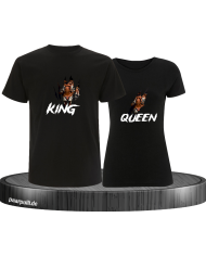 Tiger Kind and Queen T-Shirt