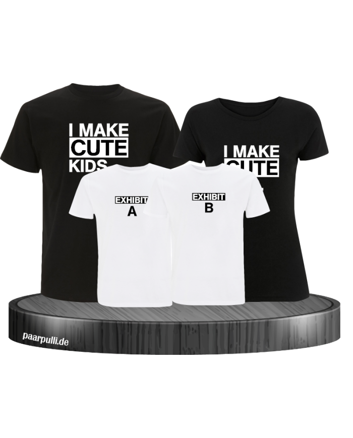 I make cute kids T-Shirts Familienlook