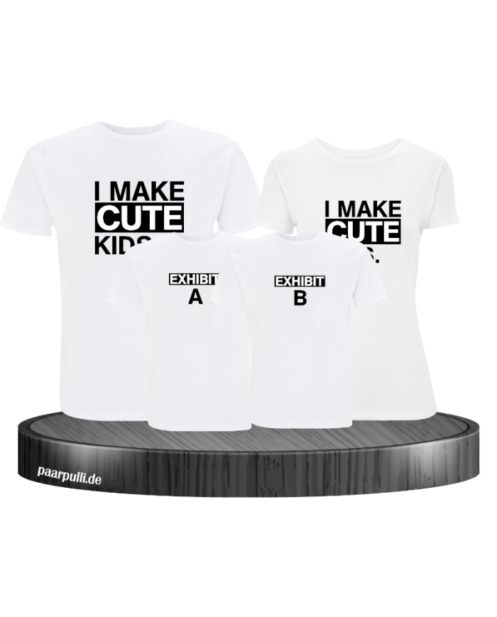 I make cute kids T-Shirts Familienlook