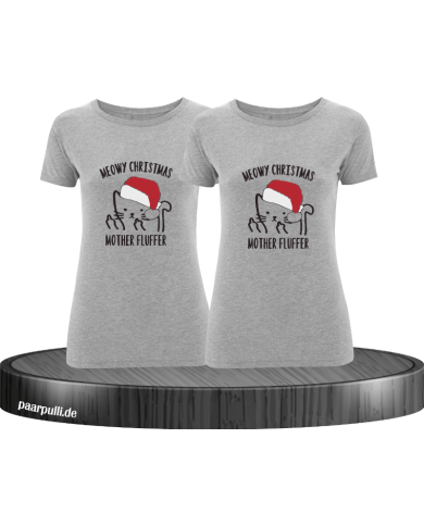 Meow Christmas - Best Friends T-Shirt Set Meow Christmas - Best Friends T-Shirt Set