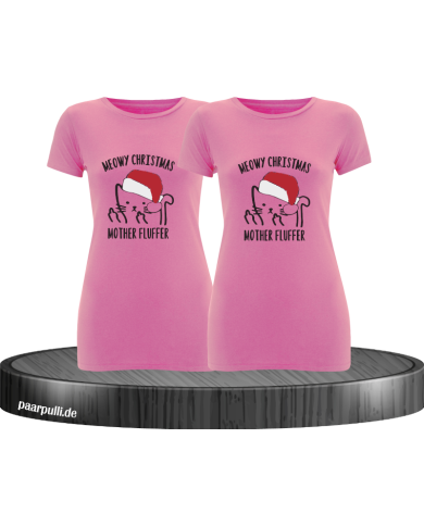 Meow Christmas - Best Friends T-Shirt Set Meow Christmas - Best Friends T-Shirt Set