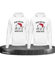 Meow Christmas - Hoodie für Beste Freunde