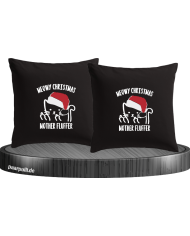 Meow Christmas Kissenbezüge Set