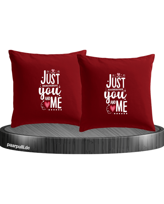 Just You and Me Kissenbezüge Set