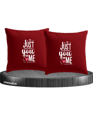 Just You and Me Kissenbezüge Set