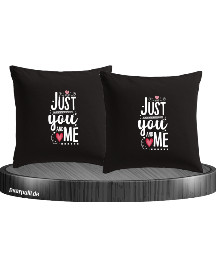 Just You and Me Kissenbezüge Set