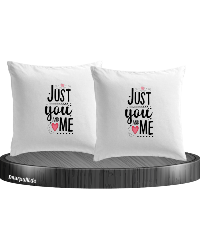 Just You and Me Kissenbezüge Set