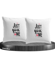 Just You and Me Kissenbezüge Set