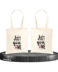 Just You and Me Jutebeutel Set