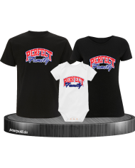 Perfect Family 3er Familienset T-Shirts mit  Babybody