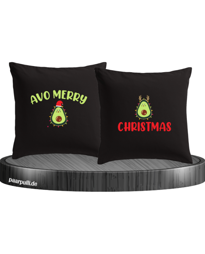 Avo Merry Christmas Kissenbezüge Set
