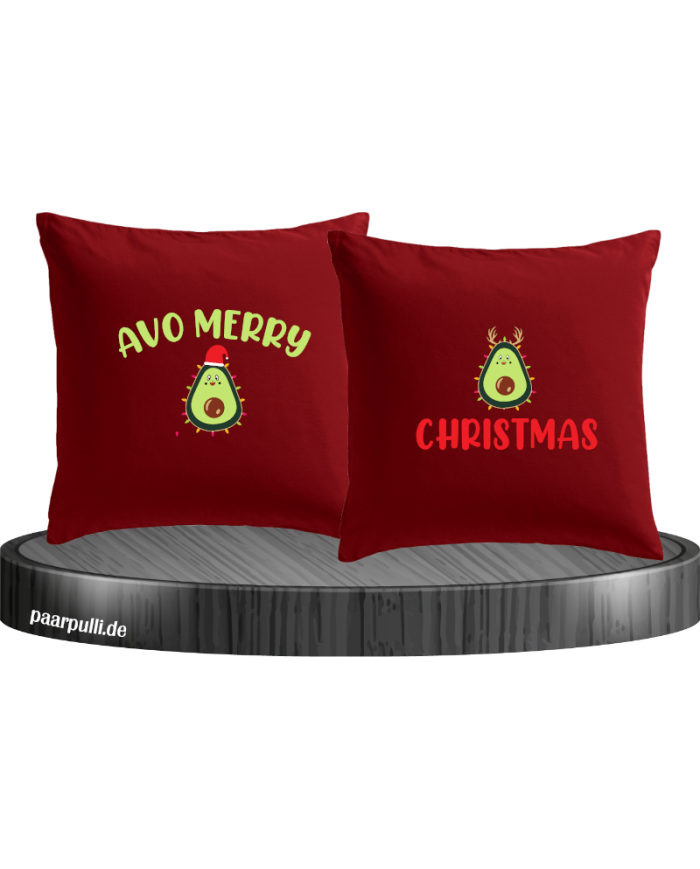 Avo Merry Christmas Kissenbezüge Set