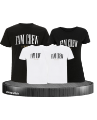 Fam Crew mit Wunschname Familienlook