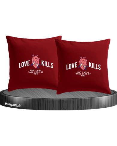 Love Kills Kissenbezüge Set Love Kills Kissenbezüge Set