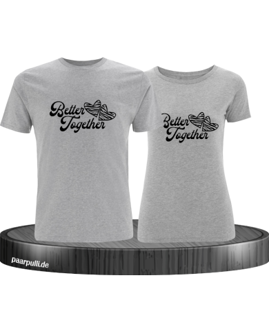Better Together mit Herz T-Shirt Better Together mit Herz T-Shirt