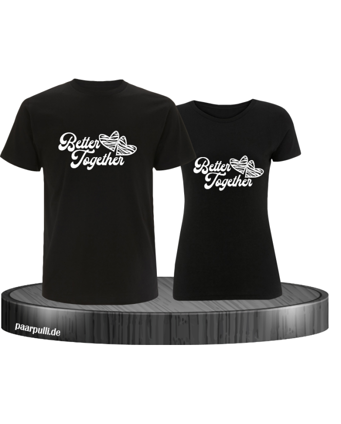 Better Together mit Herz T-Shirt