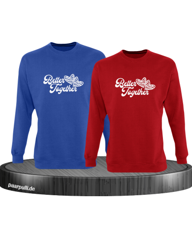 Better Together mit Herz Sweatshirt Better Together mit Herz Sweatshirt