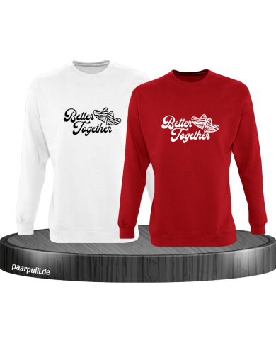 Better Together mit Herz Sweatshirt Better Together mit Herz Sweatshirt