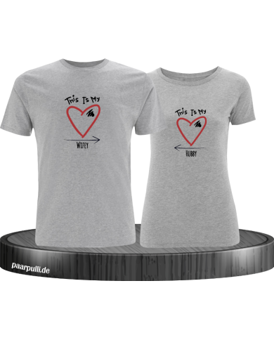 This is my Wifey and Hubby T-Shirt This is my Wifey and Hubby T-Shirt