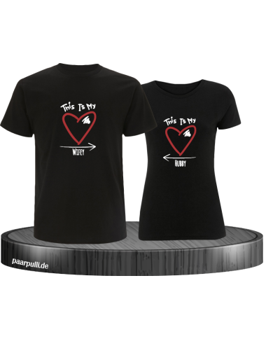 This is my Wifey and Hubby T-Shirt This is my Wifey and Hubby T-Shirt