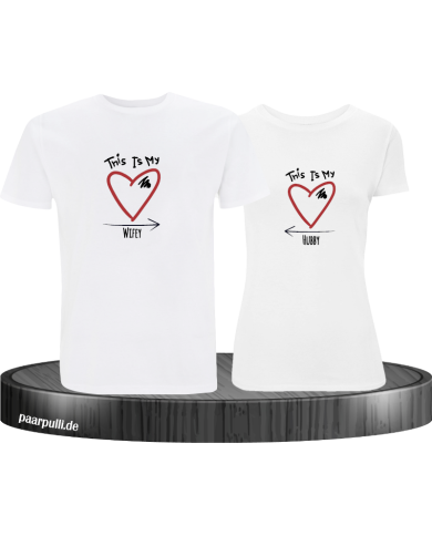 This is my Wifey and Hubby T-Shirt This is my Wifey and Hubby T-Shirt