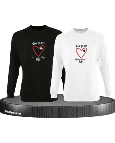 This is my Wifey and Hubby Sweatshirt This is my Wifey and Hubby Sweatshirt