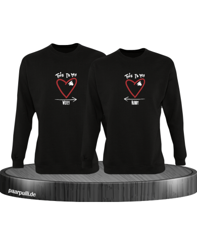 This is my Wifey and Hubby Sweatshirt This is my Wifey and Hubby Sweatshirt