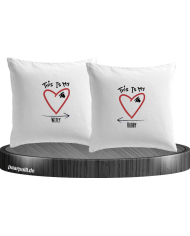 This is my Wifey and Hubby Kissenbezüge Set