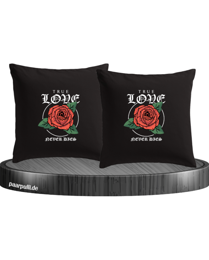 True Love never dies Kissenbezüge Set