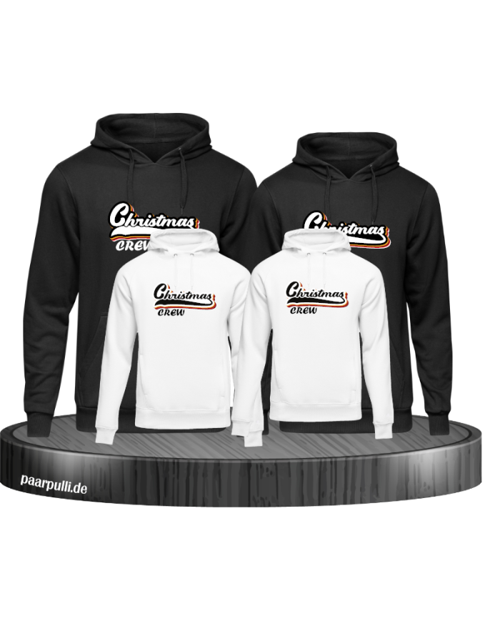 Christmas Crew Familienlook Hoodie