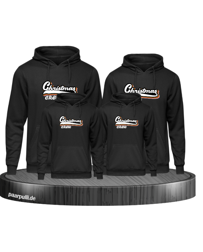 Christmas Crew Familienlook Hoodie