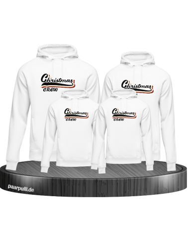 Christmas Crew Familienlook Hoodie Christmas Crew Familienlook Hoodie