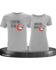 I love You to the Moon and back T-Shirt