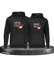 I Love You to the Moon and back Hoodie