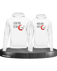 I Love You to the Moon and back Hoodie