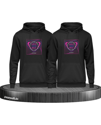 Love Yourself - Hoodie für Beste Freunde Love Yourself - Hoodie für Beste Freunde