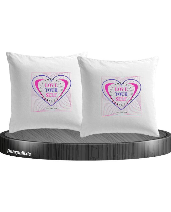Love Yourself Kissenbezüg Set