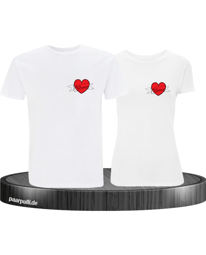 Love my Boyfriend and Girlfriend T-Shirt