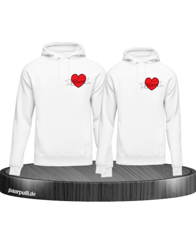 I Love my Boyfriend and Girlfriend Hoodie I Love my Boyfriend and Girlfriend Hoodie