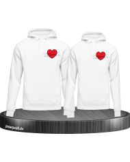 I Love my Boyfriend and Girlfriend Hoodie