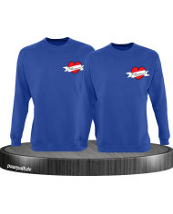 I Love my Boyfriend and Girlfriend Sweatshirt