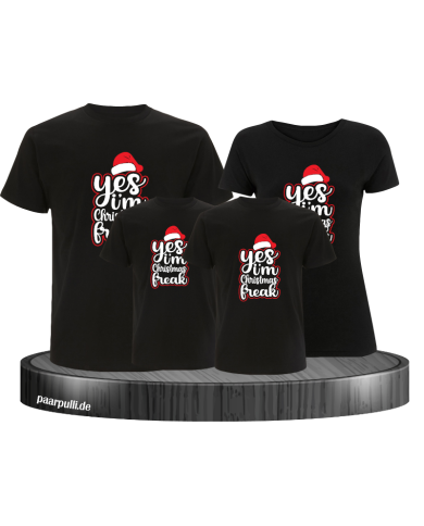 I'm a Christmas Freak Familienlook I'm a Christmas Freak Familienlook